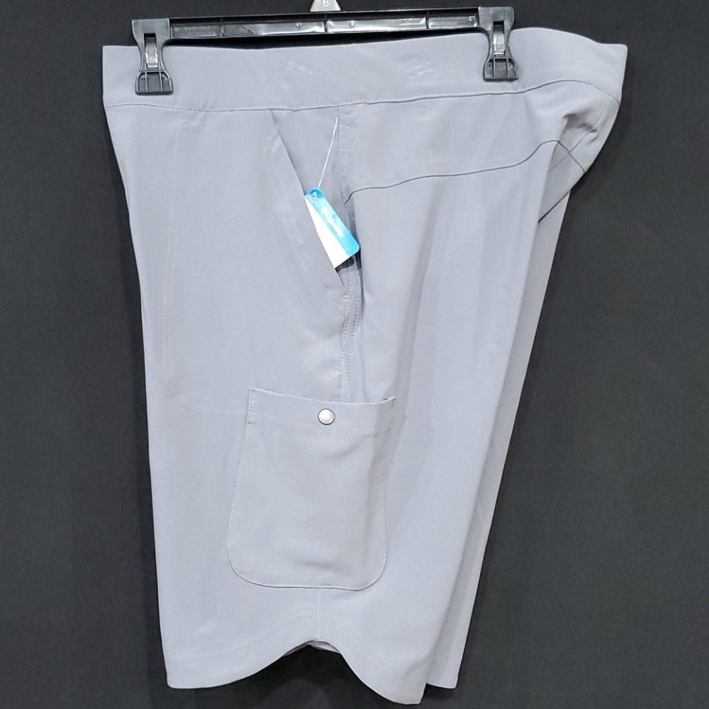 🆕️ Columbia Place to Place Long Shorts Light Blue/Gray ~ NEW - Picture 5 of 7